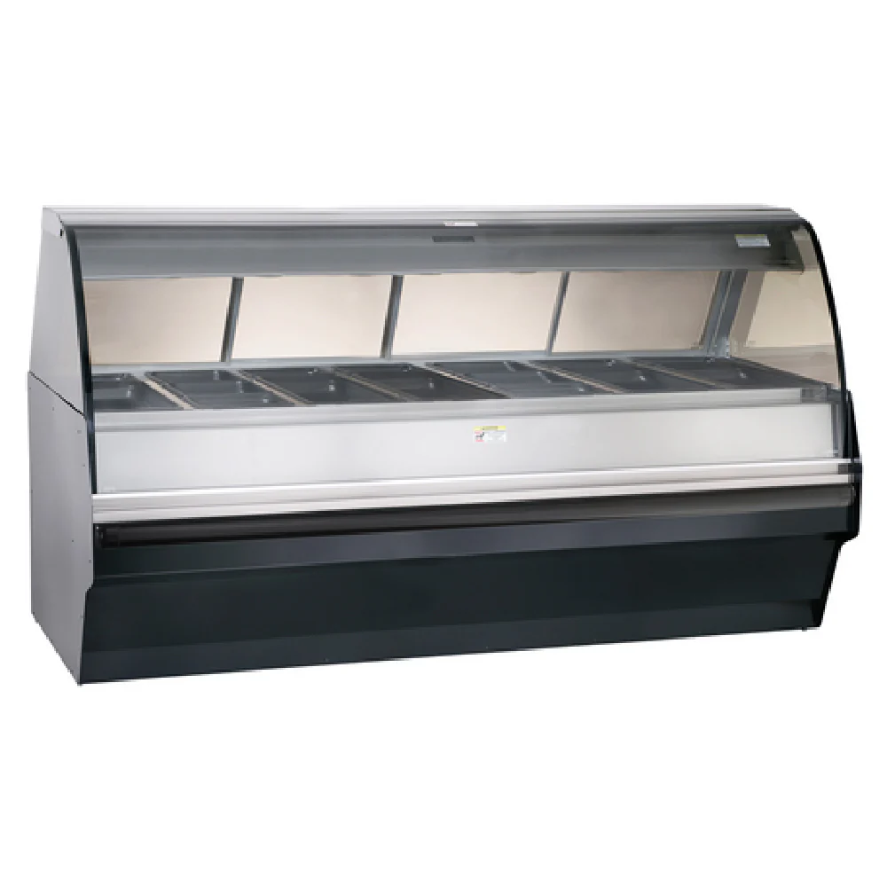 Alto Shaam TY2SYS-96/PL-BLK 96 Inch Halo Heat Hot Deli Display Case Floor Model