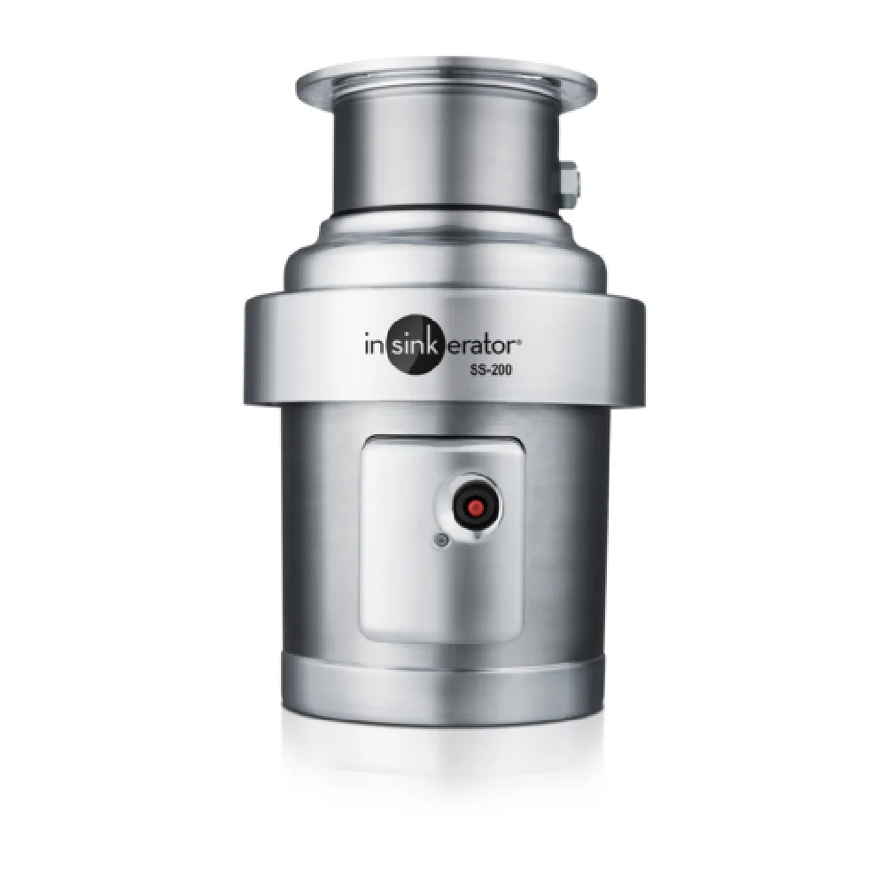 InSinkErator SS-200-7-MS_230/60/3 6-5/8 Inch Sink Mount Disposer Package with 2 HP Motor Stainless Steel InSinkErator SS-200-7-MS_230/60/3 6-5/8 Inch Sink Mount Disposer Package with 2 HP Motor Stainless Steel