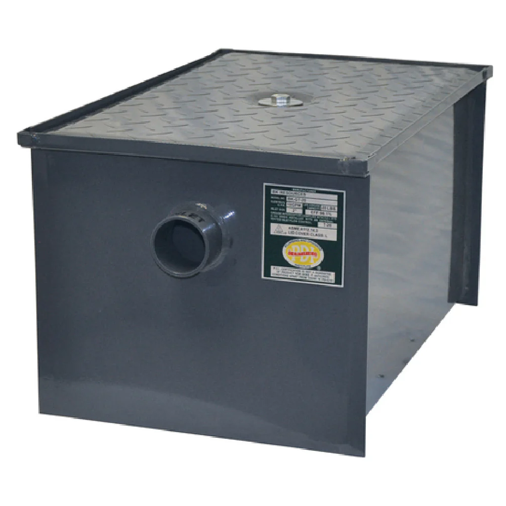 BK Resources BK-GT-100 30 Inch Grease Trap 100 Lbs 50 GPM with Removable Baffles BK Resources BK-GT-100 30 Inch Grease Trap 100 Lbs 50 GPM with Removable Baffles