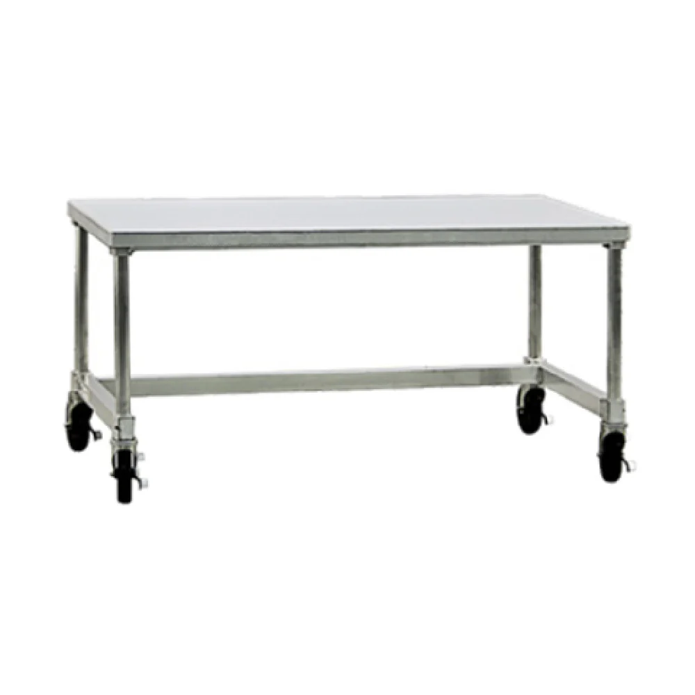 New Age Industrial 12448GSC 48 Inch Equipment Stand Aluminum Removable Top Mobile New Age Industrial 12448GSC 48 Inch Equipment Stand Aluminum Removable Top Mobile