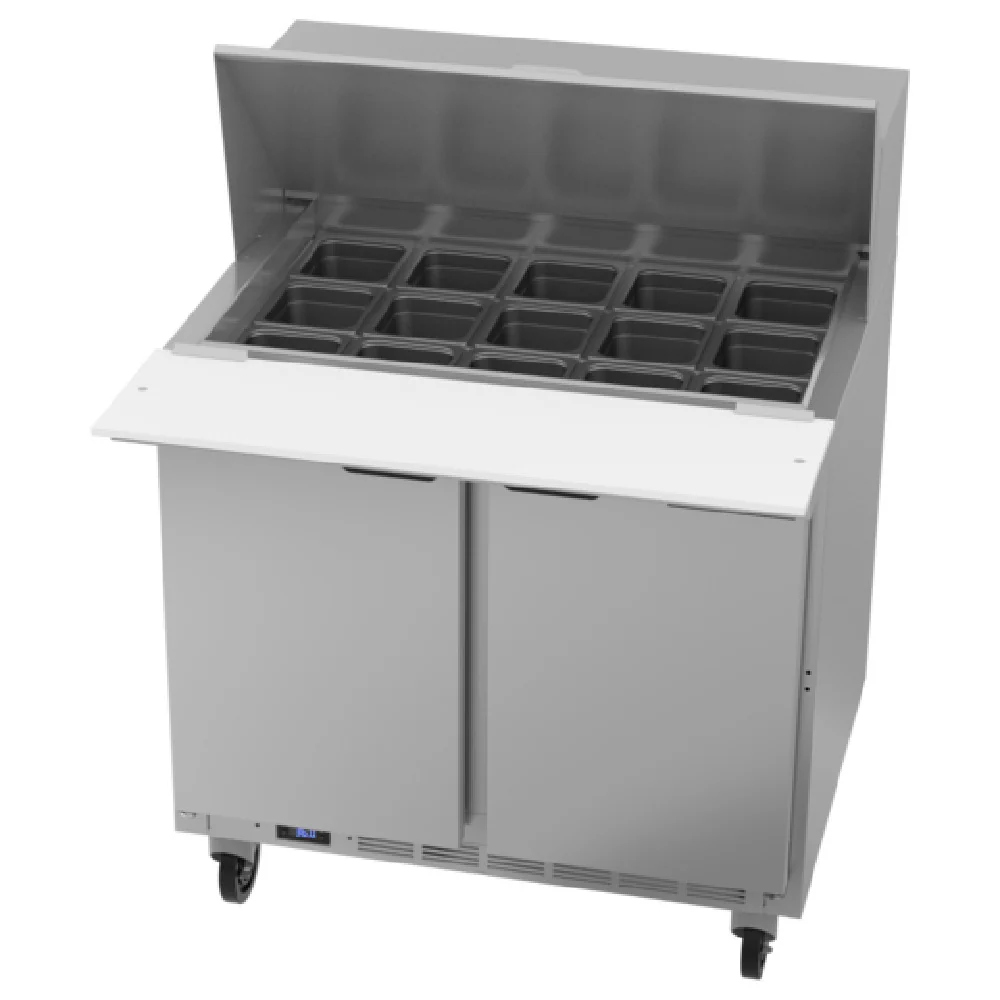 Beverage Air SPE36HC-15M 36 Inch Mega Top Refrigerated Counter 10.01 cu ft Beverage Air SPE36HC-15M 36 Inch Mega Top Refrigerated Counter 10.01 cu ft