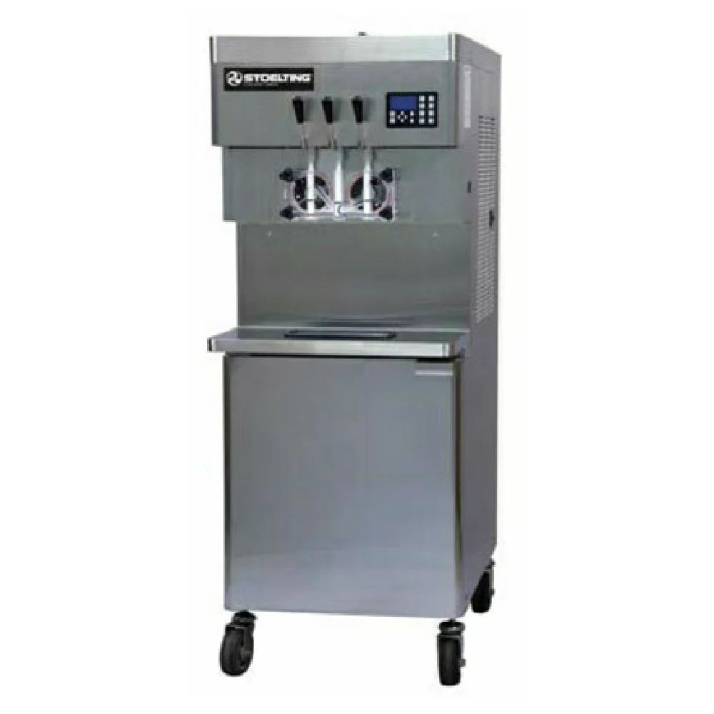Stoelting U431-309I2-SH 27 Inch Soft Serve Machine Air-cooled Floor Model 2 Flavor 19000 BTU Stoelting U431-309I2-SH 27 Inch Soft Serve Machine Air-cooled Floor Model 2 Flavor 19000 BTU