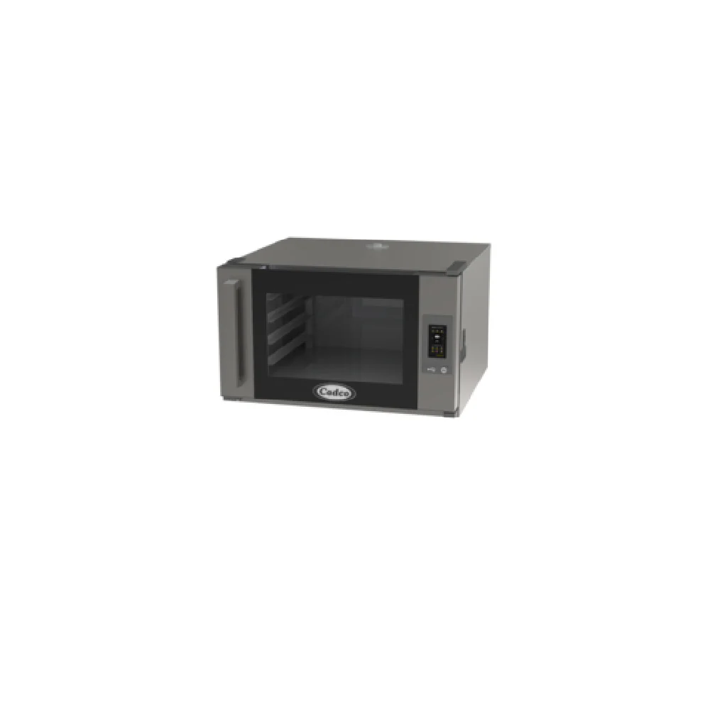 Cadco XAFT-04FS-TL 32 Inch Electric Heavy-Duty Convection Oven with Touch Controls