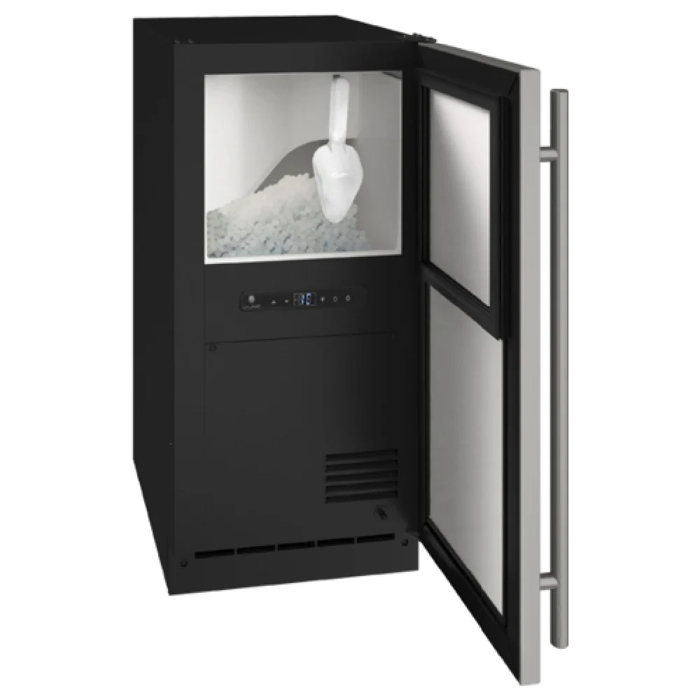 U-Line Corporation UANB115-SS01A Air-Cooled Ice Maker Nugget Style Countertop 90 Lb/Day U-Line Corporation UANB115-SS01A Air-Cooled Ice Maker Nugget Style Countertop 90 Lb/Day