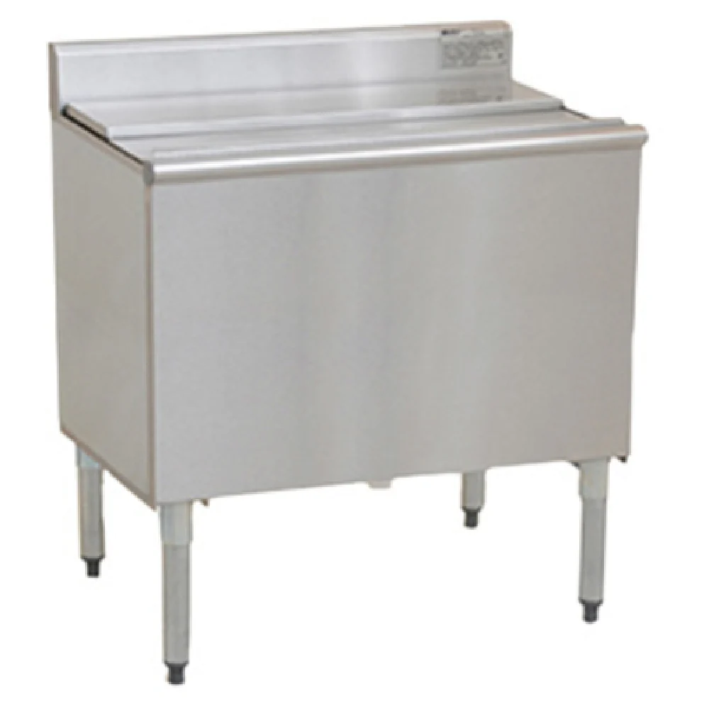 Eagle B2IC-12D-18-7 24 Inch Insulated Ice Bin Underbar Unit with 55 Lb Capacity