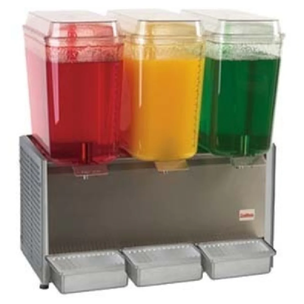 Crathco D35-3_120/60/1 25 Inch Electric Beverage Dispenser with 3 Bowls and Covers