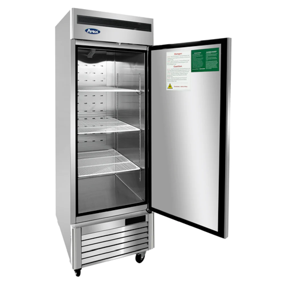 Atosa MBF8505GRL 27 Inch One Section 19.1 cu ft Reach In Refrigerator Stainless Steel Atosa MBF8505GRL 27 Inch One Section 19.1 cu ft Reach In Refrigerator Stainless Steel