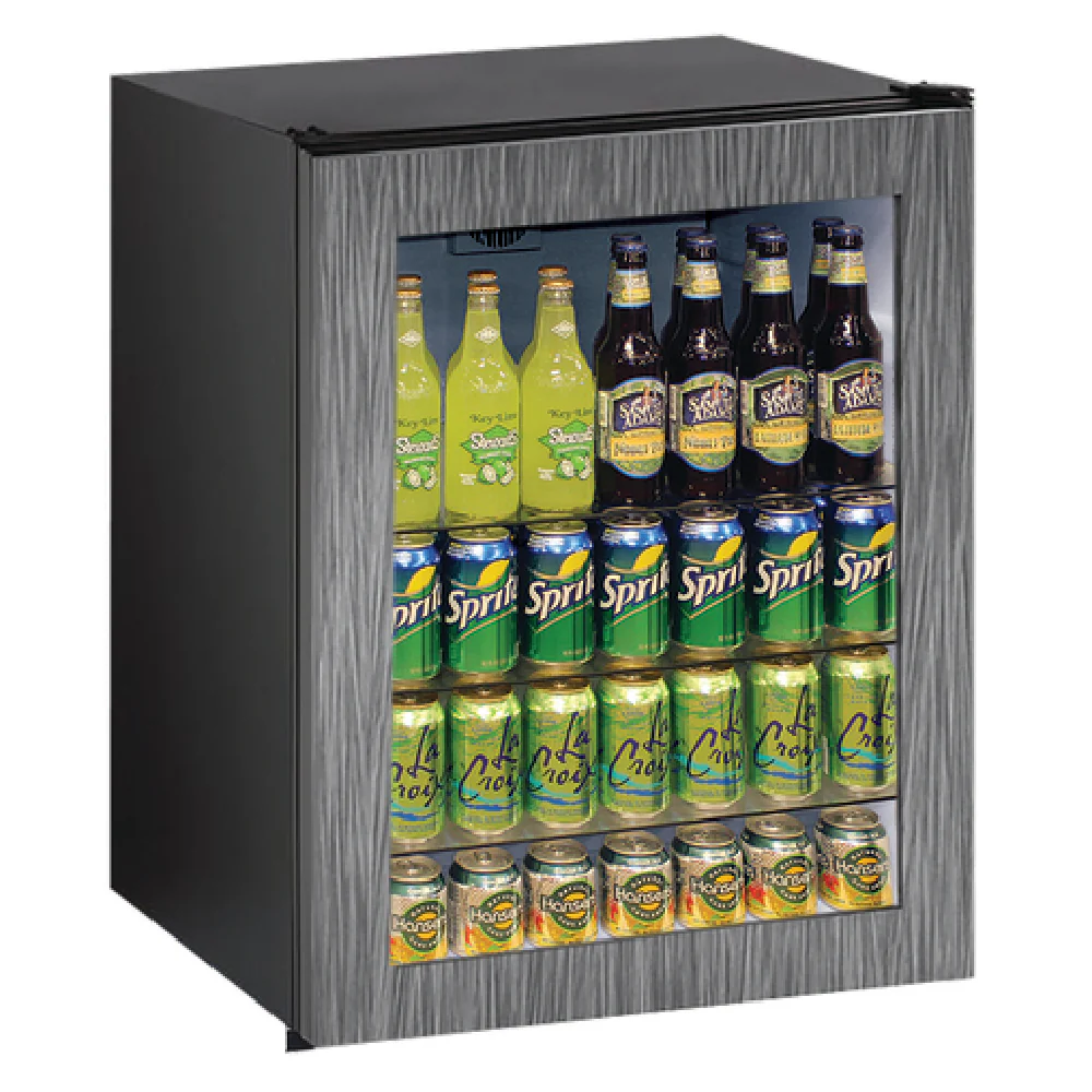 U-Line Corporation U-ADA24RGLINT-00A 24 Inch Undercounter Refrigerator with Glass Door
