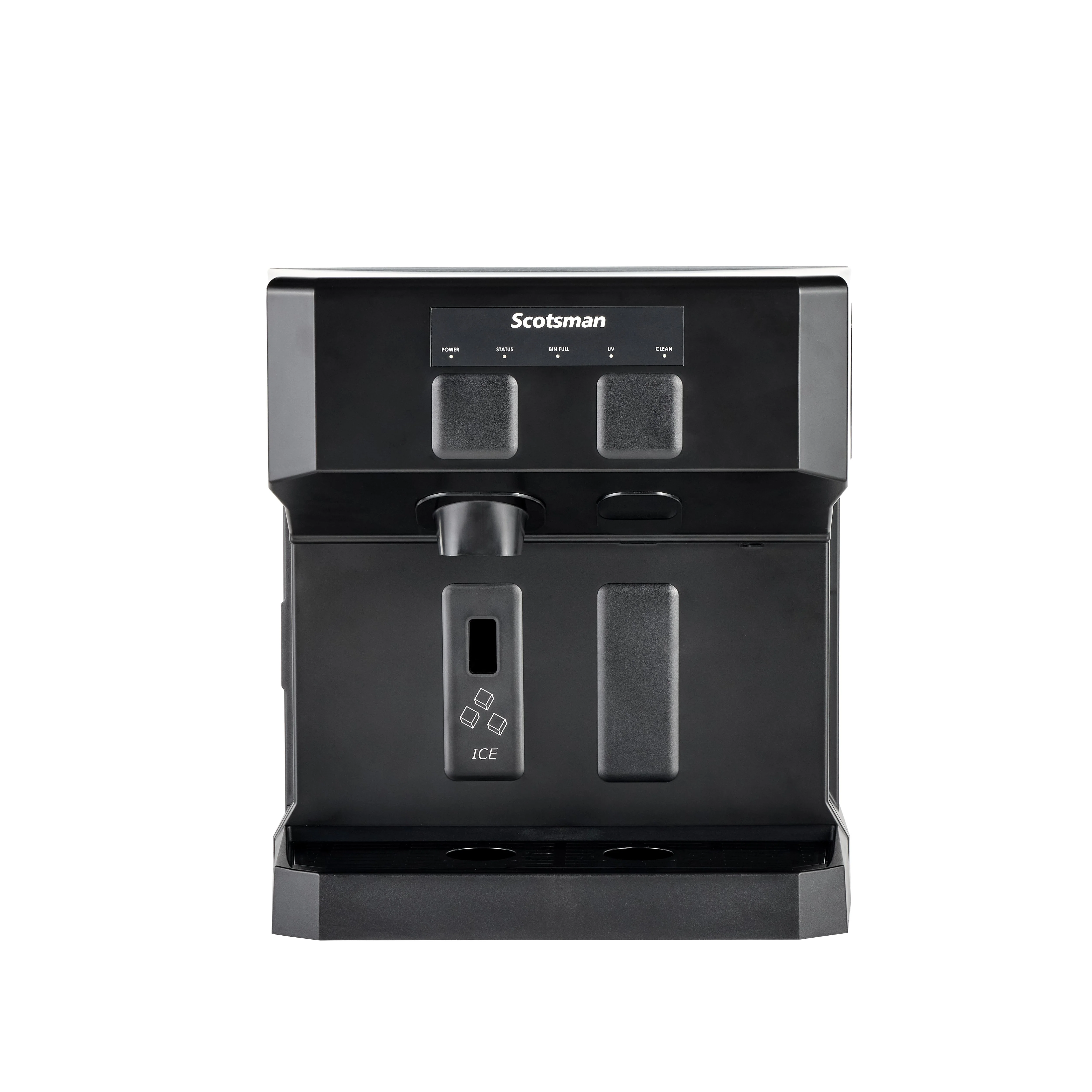 Scotsman HID207AX-1 Meridian Air-cooled Ice and Water Dispenser Nugget-Style Countertop with Touchfree Infrared 196 Lb/Day Scotsman HID207AX-1 Meridian Air-cooled Ice and Water Dispenser Nugget-Style Countertop with Touchfree Infrared 196 Lb/Day