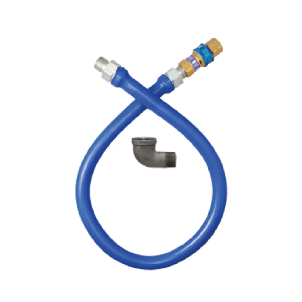 Dormont 1675BPQ60 3/4 Inch Diameter Moveable Gas Connector Hose Assembly 60 Inch Long with SnapFast QD 158000 BTU Dormont 1675BPQ60 3/4 Inch Diameter Moveable Gas Connector Hose Assembly 60 Inch Long with SnapFast QD 158000 BTU