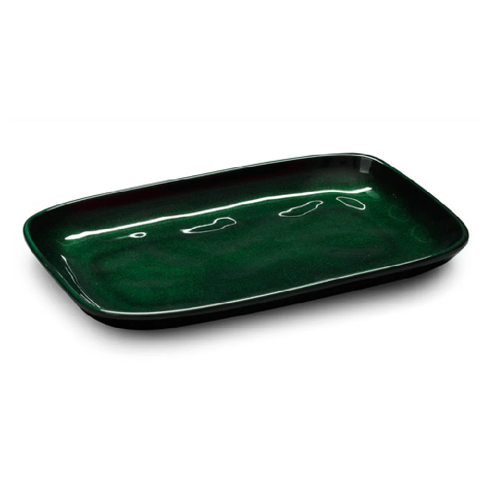 GET Enterprises CS-117-CSG 12 Inch Green Melamine Platter Break Resistant Dishwashable GET Enterprises CS-117-CSG 12 Inch Green Melamine Platter Break Resistant Dishwashable