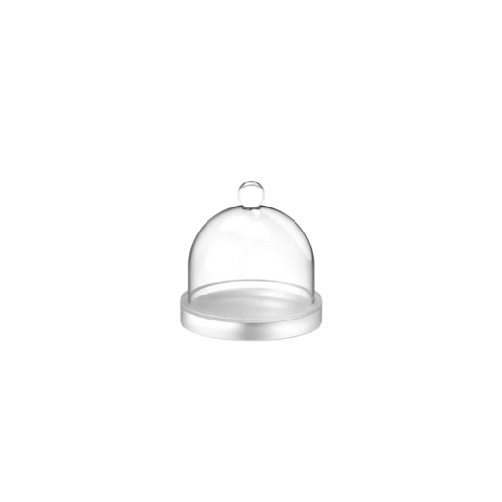 Revol 661515 Butter Dish Nacryl White with Glass Dome 6 Packs Revol 661515 Butter Dish Nacryl White with Glass Dome 6 Packs