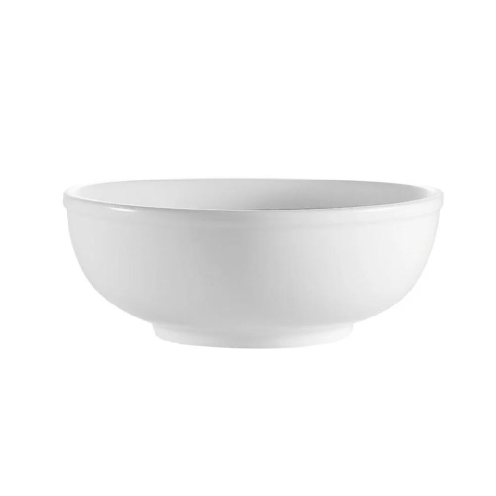 CAC China MB-6 20 Oz Clinton Salad Pasta Bowl Round Porcelain White