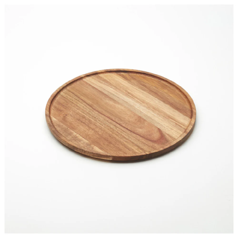 American Metalcraft ATP12 12 Inch Round Serving Board Acacia Wood Loft Collection American Metalcraft ATP12 12 Inch Round Serving Board Acacia Wood Loft Collection