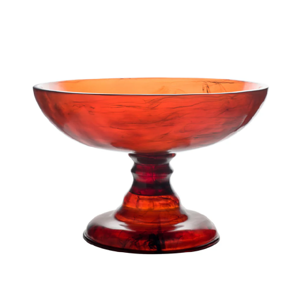 Steelite 7700ER001 16 Inch Round Display Stand Folio Resin Smoked Paprika