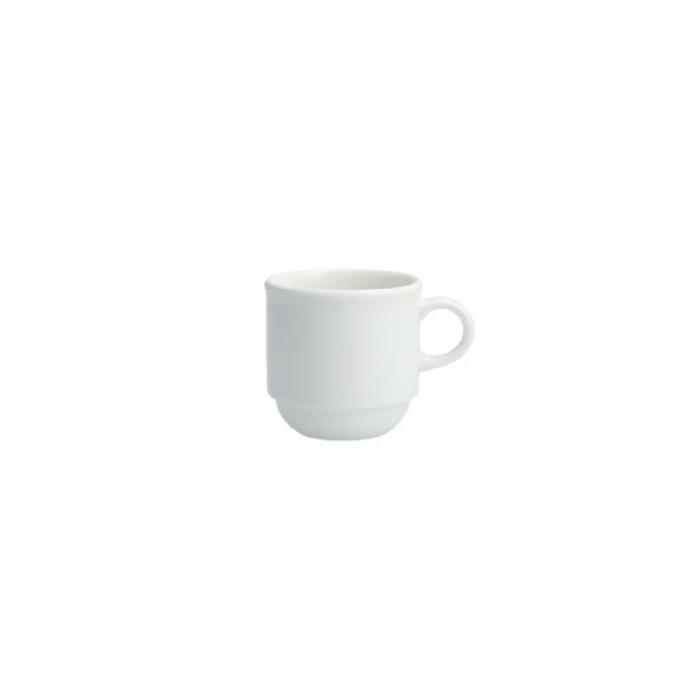 Fortessa 6200.F0000.06 3 Oz Espresso Cup Stackable Vitrified China White