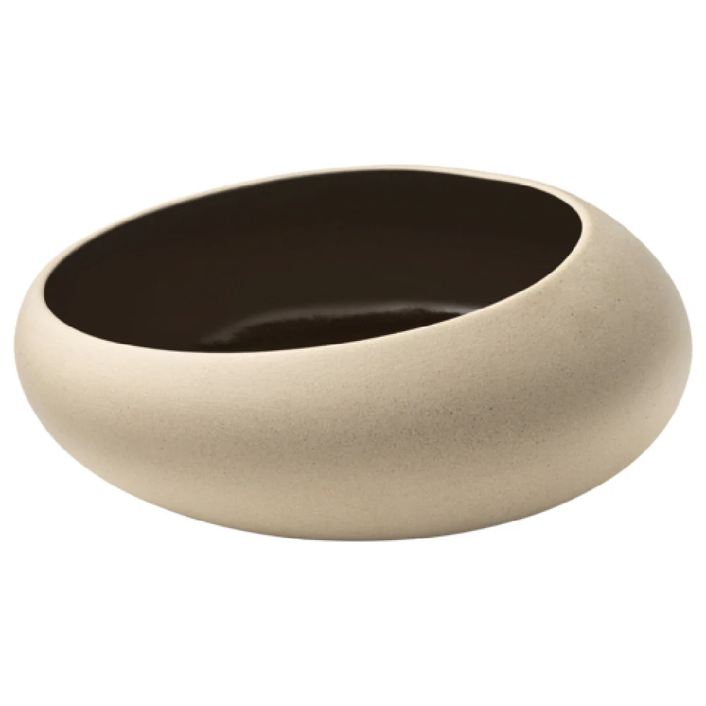 BauscherHepp P013420-001372 33.8oz Bowl Round Black Ceramic Embrace by Playground BauscherHepp P013420-001372 33.8oz Bowl Round Black Ceramic Embrace by Playground