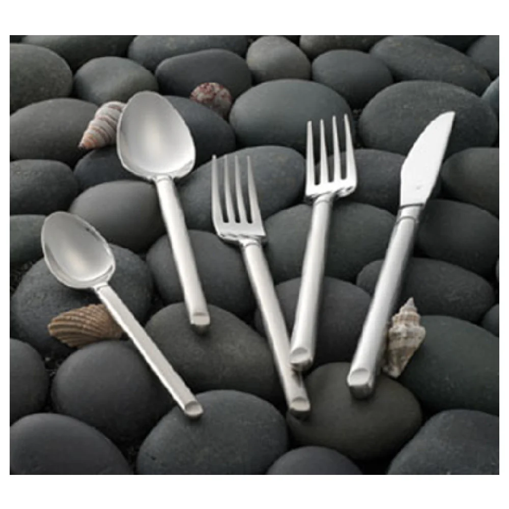 Steelite 5341Z023 7-1/8 Inch Dessert Fork with Graphite Finish 18/10 Stainless Steel