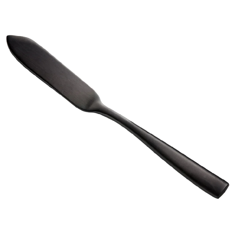 Bon Chef S3010BM 6-5/8 Inch 13/0 Stainless Steel Butter Knife Black Matte Finish Bon Chef S3010BM 6-5/8 Inch 13/0 Stainless Steel Butter Knife Black Matte Finish