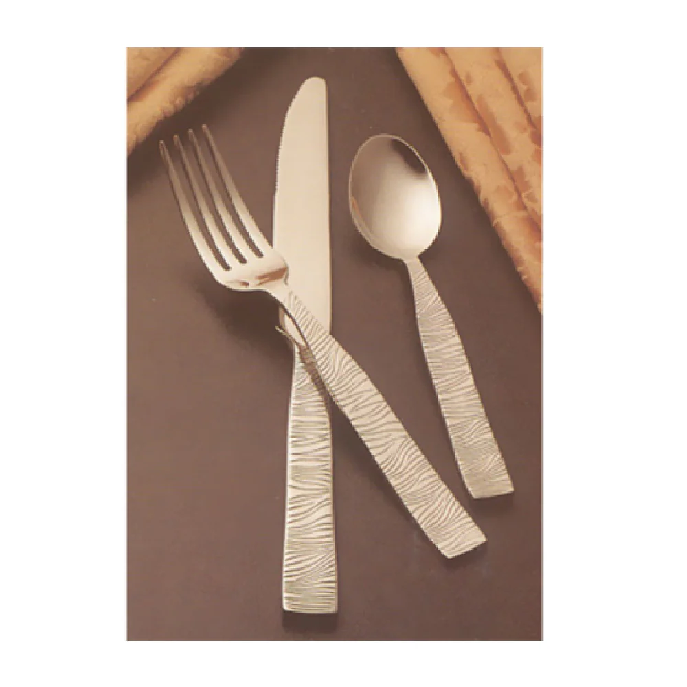 Bon Chef S2907 7.12 Inch Safari Salad Dessert Fork 18/10 Stainless Steel Bon Chef S2907 7.12 Inch Safari Salad Dessert Fork 18/10 Stainless Steel