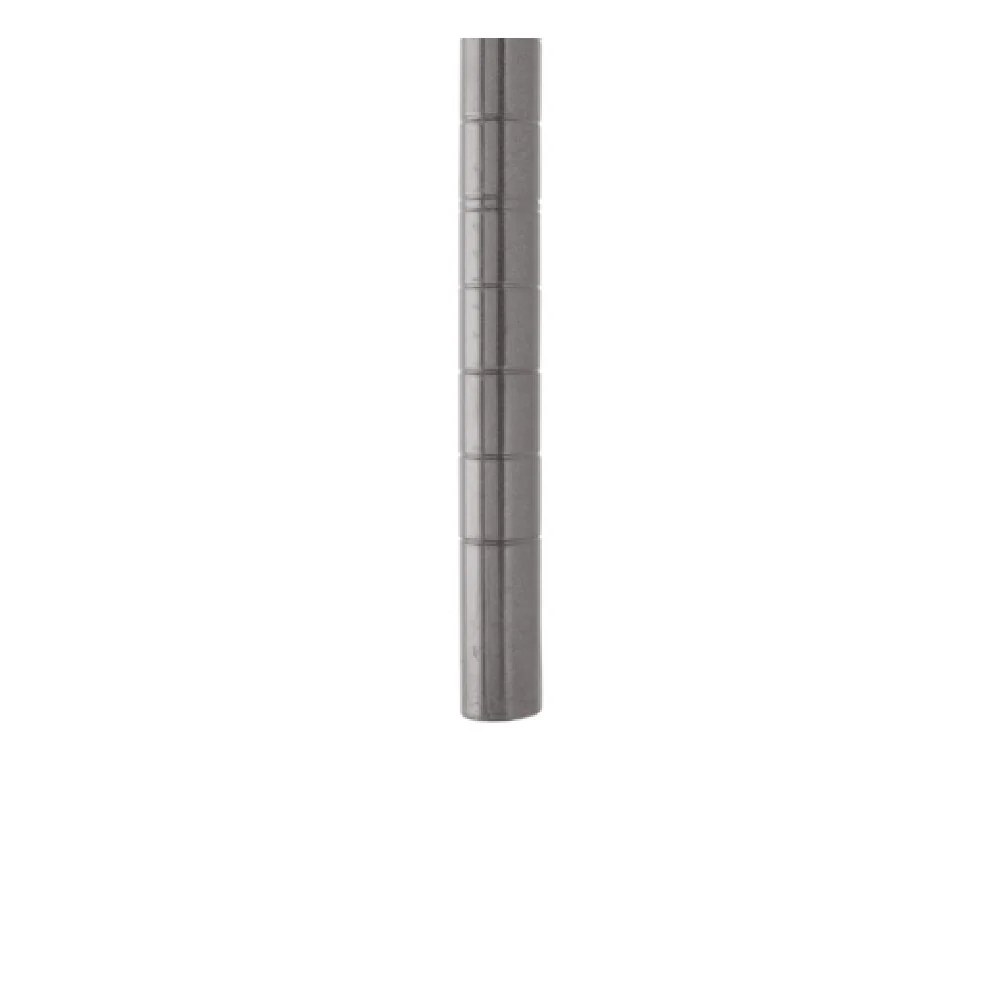 Metro 86UPK4 1 Inch Post with Stem Casters Metroseal Gray Epoxy Coating