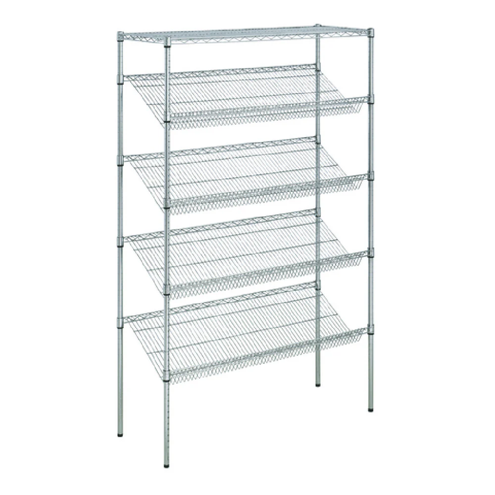 Hubert 162641 Kratos Wire Stationary Merchandising Rack 60