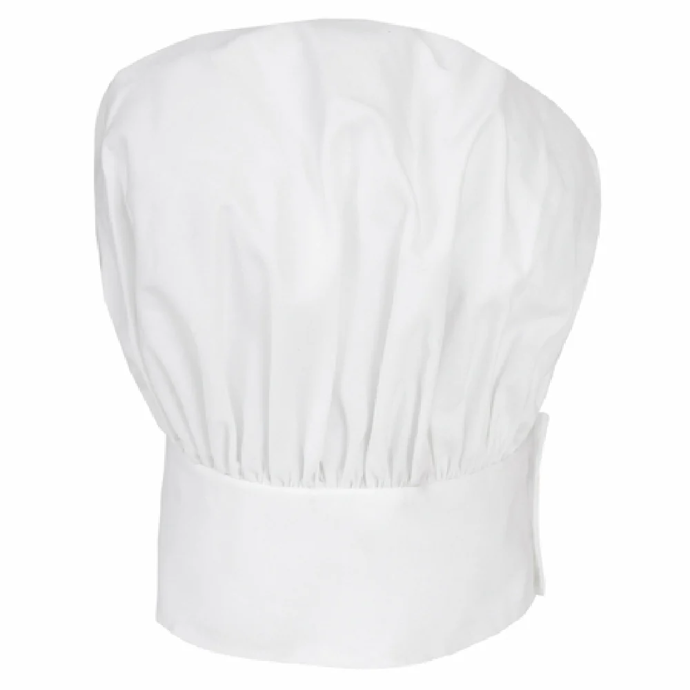 John Ritzenthaler Company CH3D Chef's Hat White Deluxe 13 Inch Closed Weave 144 Packs