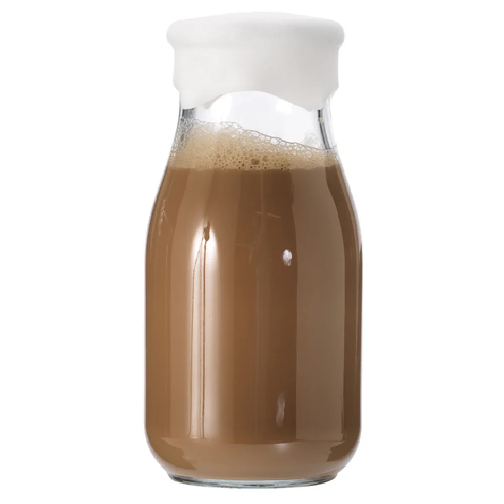 Anchor Hocking 11286 16 Oz Milk Bottle Glass with Silicone Lid 6 Packs