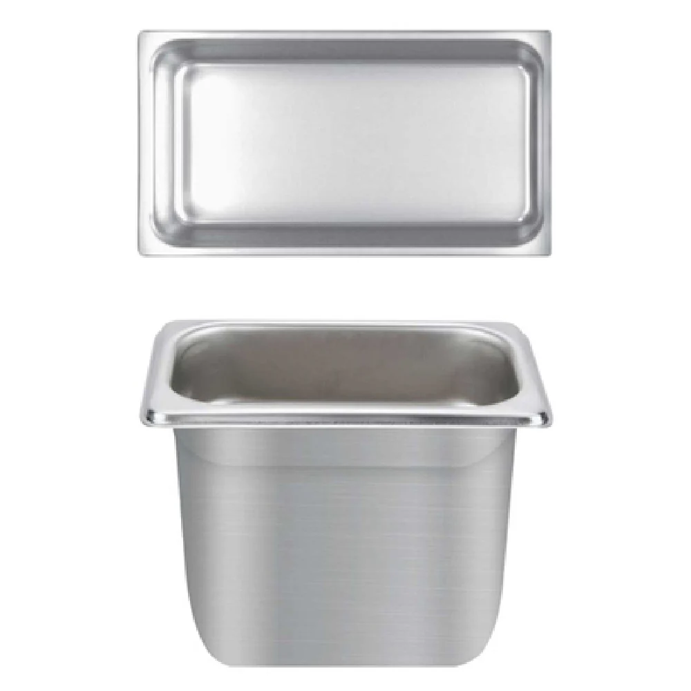 Thunder Group STPA4136 12 Inch Anti-Jam 25 Gauge Stainless Steel Steam Table Pan