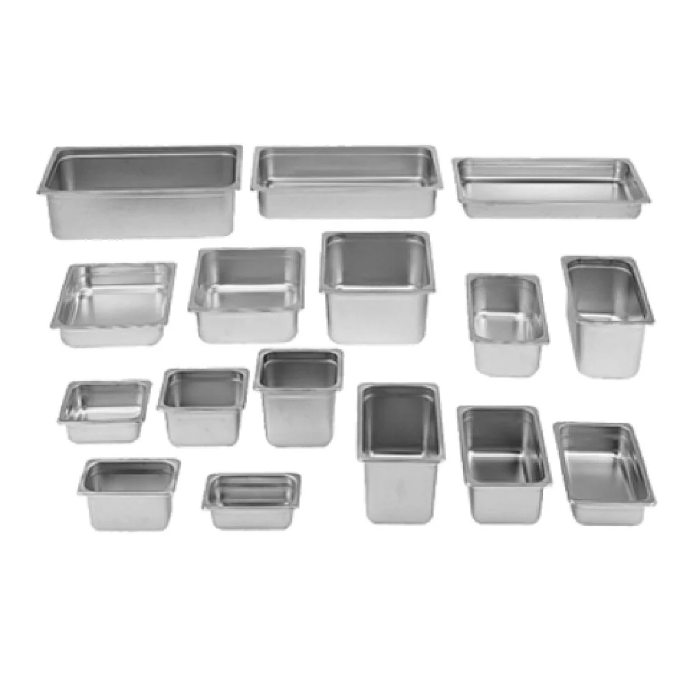 Thunder Group STPA2144 10 Inch 4 Gauge Anti-Jam Steam Table Pan Stainless Steel Thunder Group STPA2144 10 Inch 4 Gauge Anti-Jam Steam Table Pan Stainless Steel