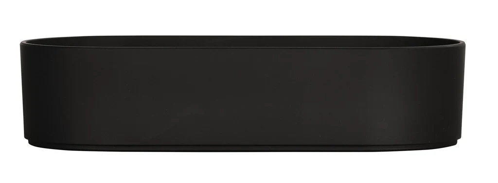 Cal Mil 22501-136-13 13 Inch Dishwasher Safe Black Melamine Bowl