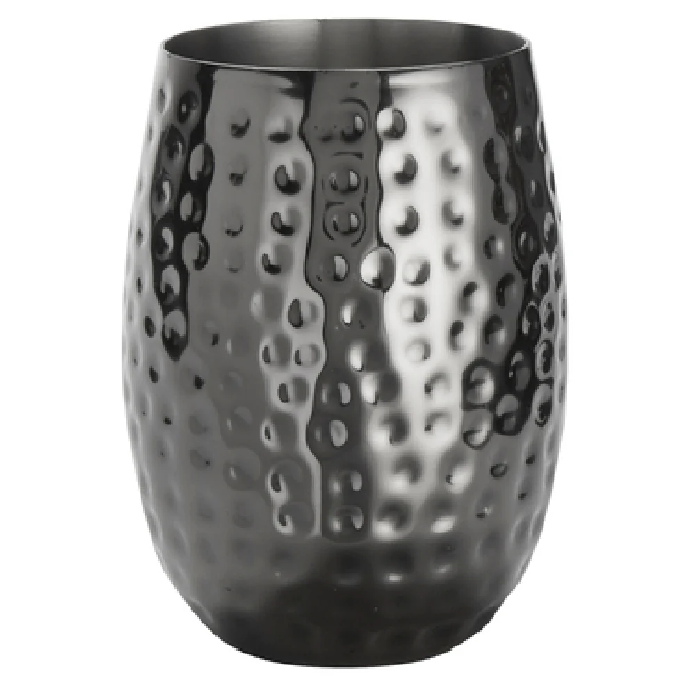 American Metalcraft HMTB14 14 Oz Mule Cup Hammered Mirror Finish Stainless Steel