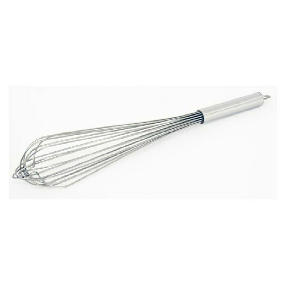 Omcan 80065 18 Inch Length Commercial French Whip Stainless Steel with Ergonomic Handle