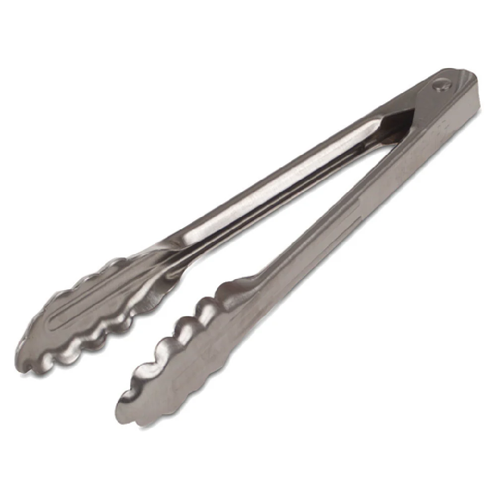 JB Prince U591 9 9 Inch Length Spring Action Utility Tongs Stainless Steel JB Prince U591 9 9 Inch Length Spring Action Utility Tongs Stainless Steel