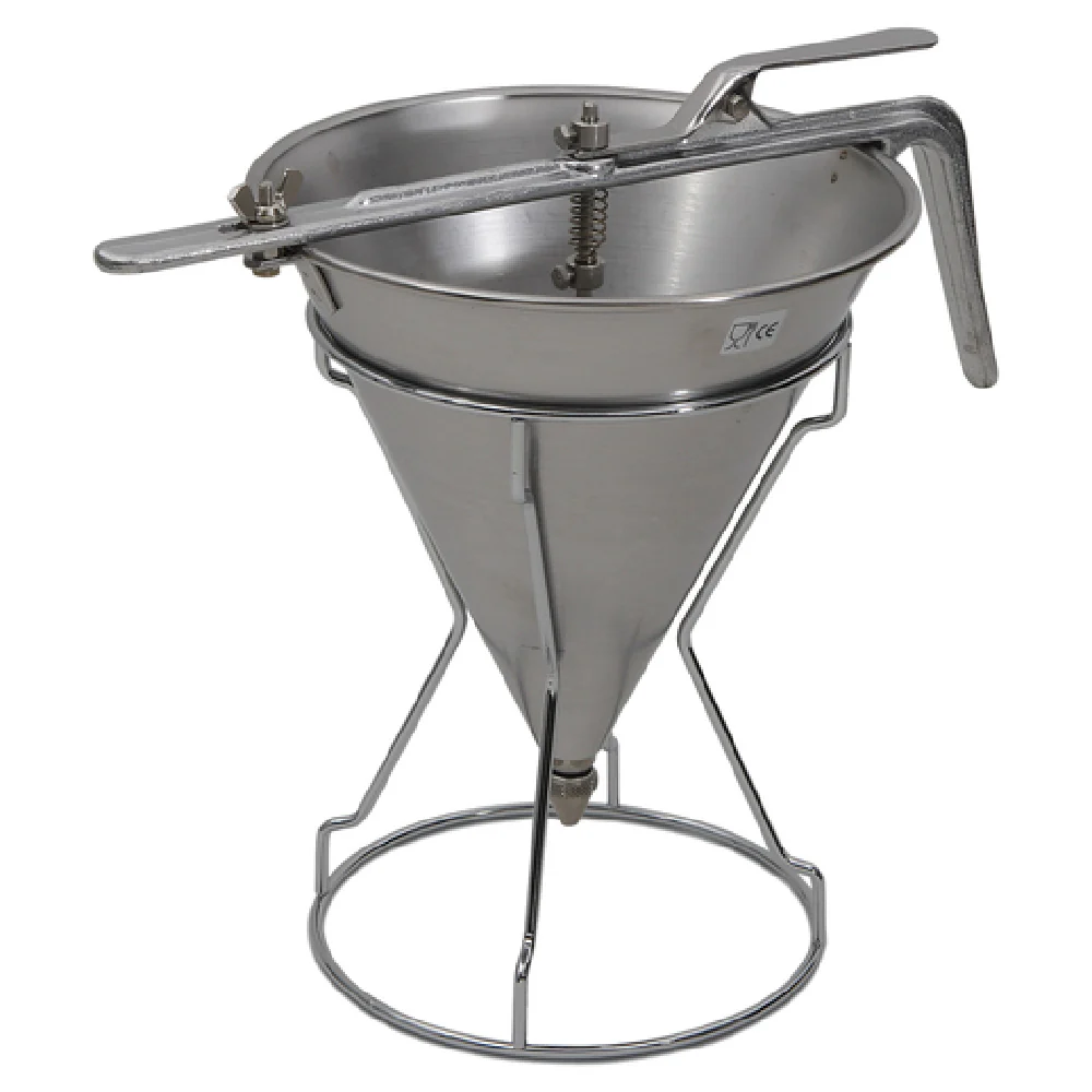 JB Prince U650 72 Oz Sauce Gun with Stand Cast Aluminum Handles Stainless Steel JB Prince U650 72 Oz Sauce Gun with Stand Cast Aluminum Handles Stainless Steel