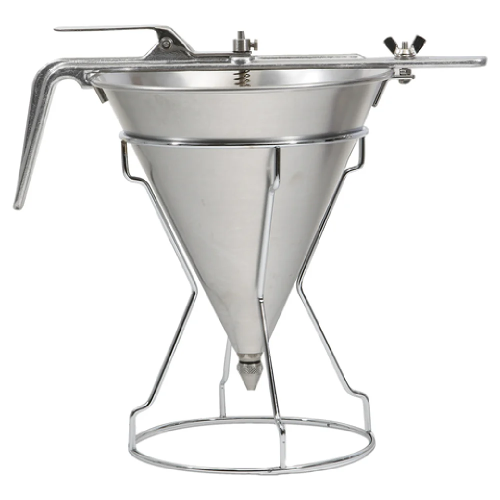 JB Prince U650 72 Oz Sauce Gun with Stand Cast Aluminum Handles Stainless Steel JB Prince U650 72 Oz Sauce Gun with Stand Cast Aluminum Handles Stainless Steel