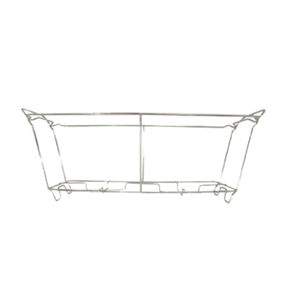 Admiral Craft WCS-S 23 Inch Wire Chafer Frame Fits 4 Inch Deep Pans with 2 Wells Admiral Craft WCS-S 23 Inch Wire Chafer Frame Fits 4 Inch Deep Pans with 2 Wells