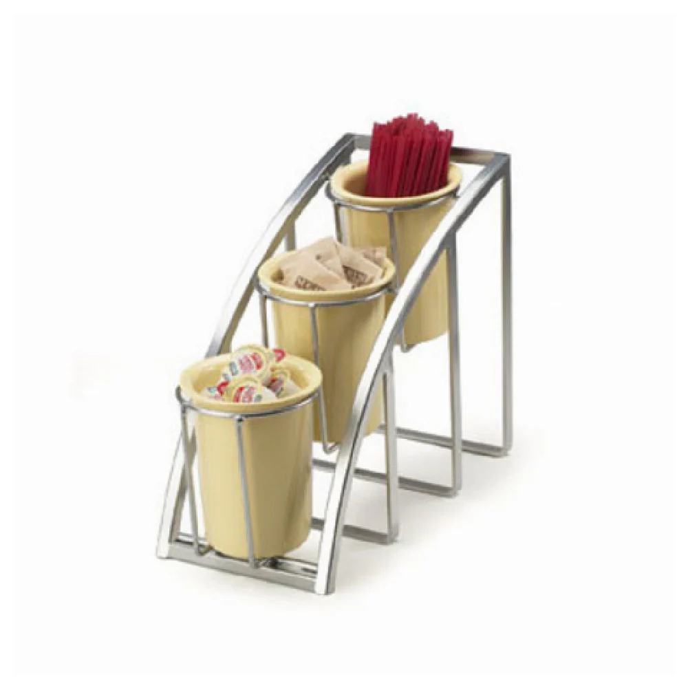 Cal Mil 1746-3-39 7 Inch Mission Cylinder Frame Only 3 Tier Silver