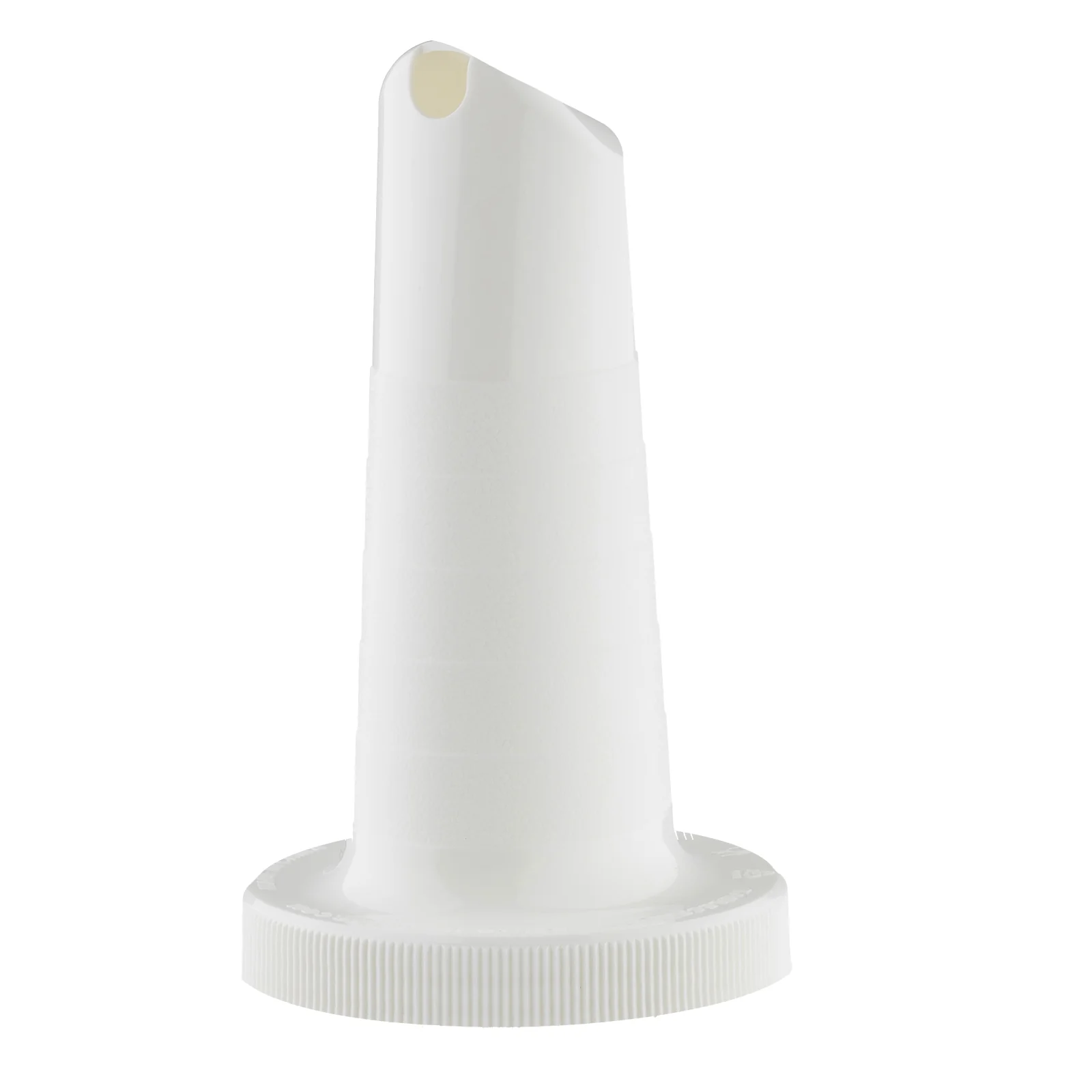 Tablecraft 10286W White Pourmaster Neck Spout Drink Bar Mix Pourer