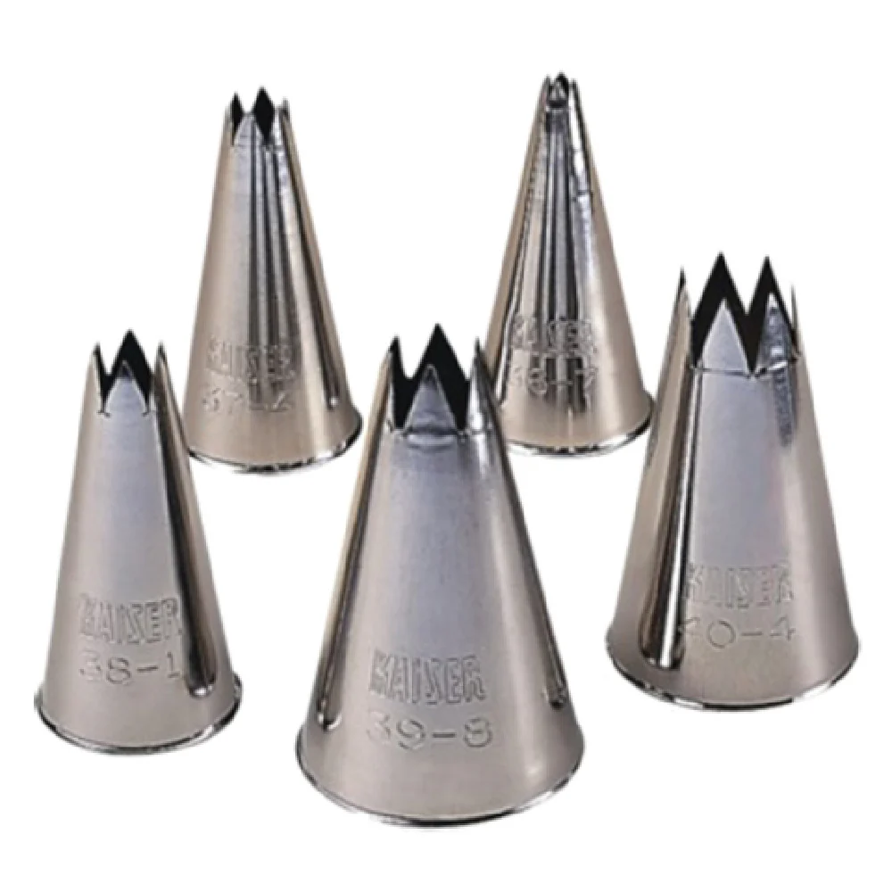 BauscherHepp 23.0066.2381 311mm Diameter Star Nozzle Cake Decorating Tube Tip Stainless Steel