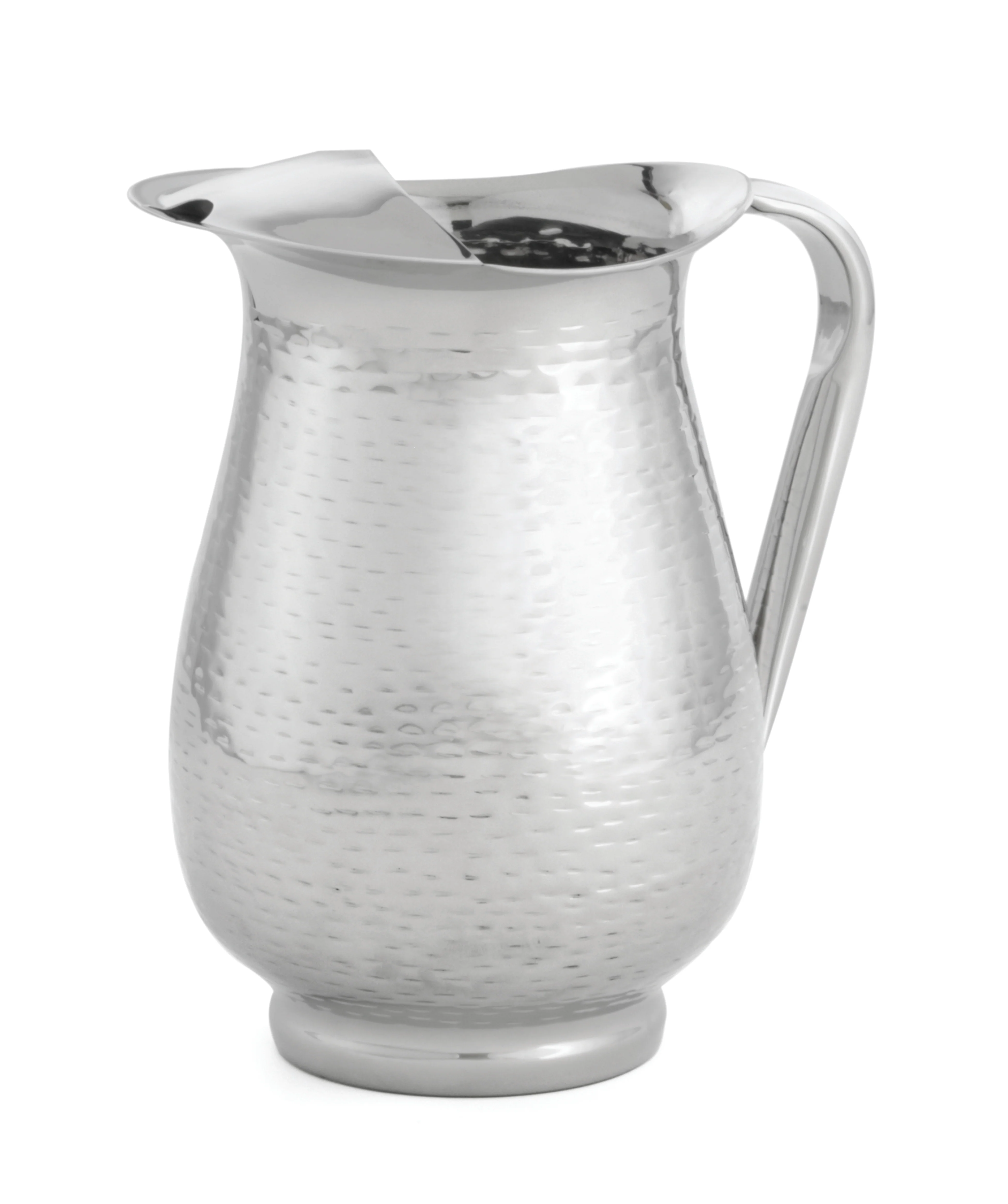 Tablecraft RP68 2 Qt Beverage Pitcher with Ice Guard Footed Base Stainless Steel Tablecraft RP68 2 Qt Beverage Pitcher with Ice Guard Footed Base Stainless Steel