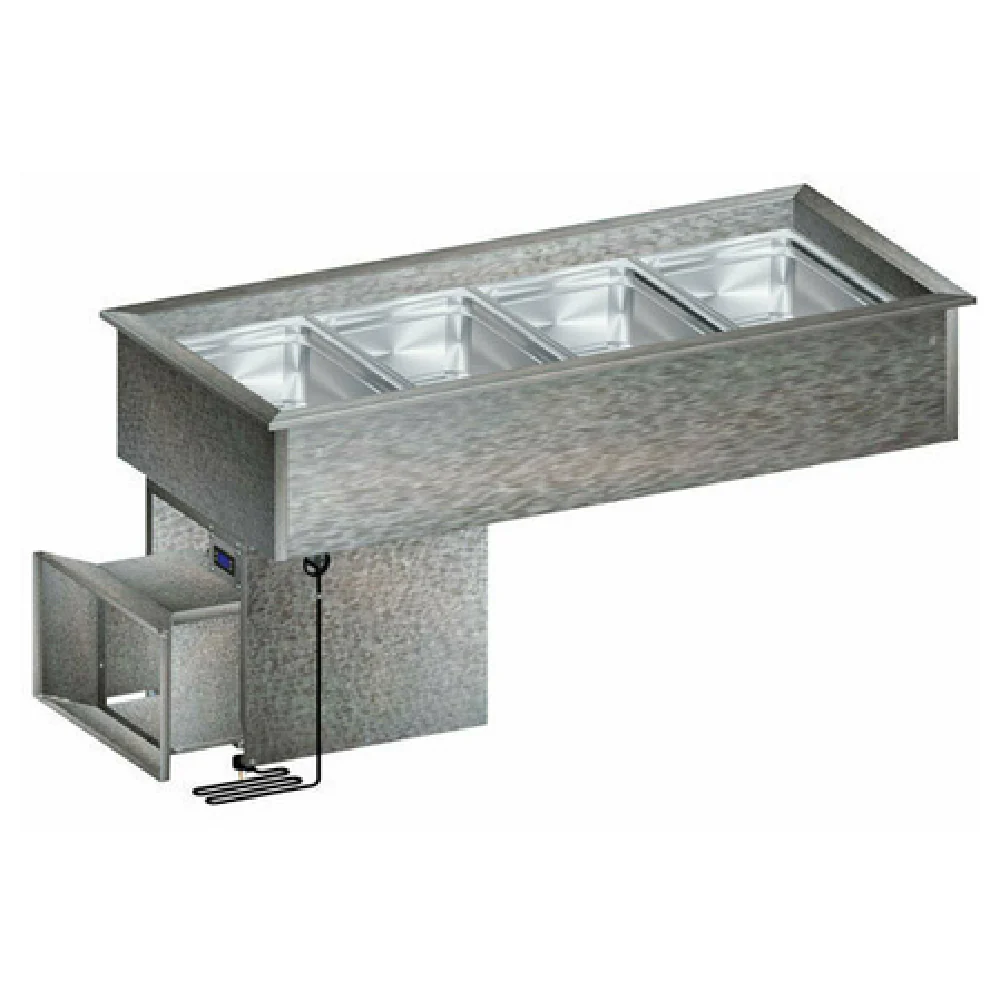 Randell RCP-4N 87-1/2 Inch Drop-In Refrigerated Cold Food Unit Insulated Pan
