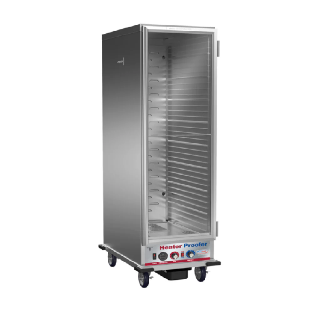 Winholt INHPL-1836C 20-3/4 Inch Width Mobile Heater Proofer Cabinet Aluminum with Casters