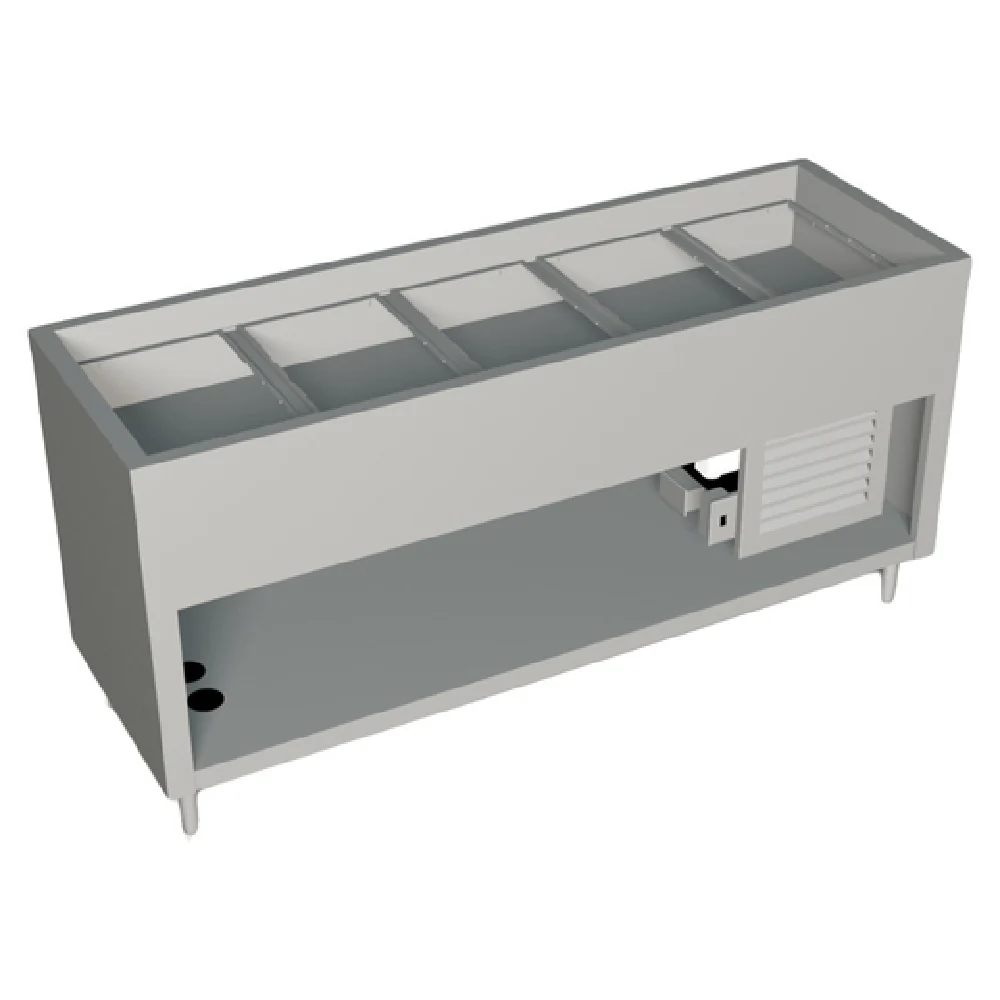 Duke 327-25PG-N7_217125 74 Inch AeroServ Cold Pan Unit 20 Gauge Stainless Steel Top Duke 327-25PG-N7_217125 74 Inch AeroServ Cold Pan Unit 20 Gauge Stainless Steel Top