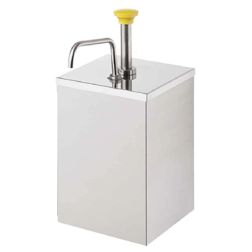 Server Products 67580 7 Inch Condiment Dispenser Pump Style Countertop Stainless Steel Server Products 67580 7 Inch Condiment Dispenser Pump Style Countertop Stainless Steel