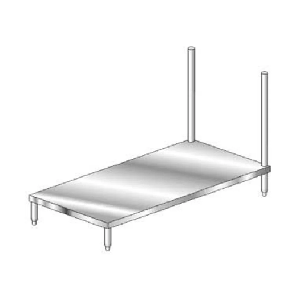 AERO Manufacturing DSU-3024 24 Inch Stainless Steel Undershelf with Durable Support