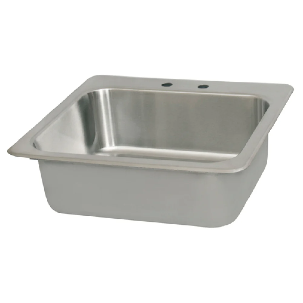 BK Resources DDI-2016824-P-G 23 Inch Deep Drawn Drop-In Sink Stainless Steel with Faucet BK Resources DDI-2016824-P-G 23 Inch Deep Drawn Drop-In Sink Stainless Steel with Faucet