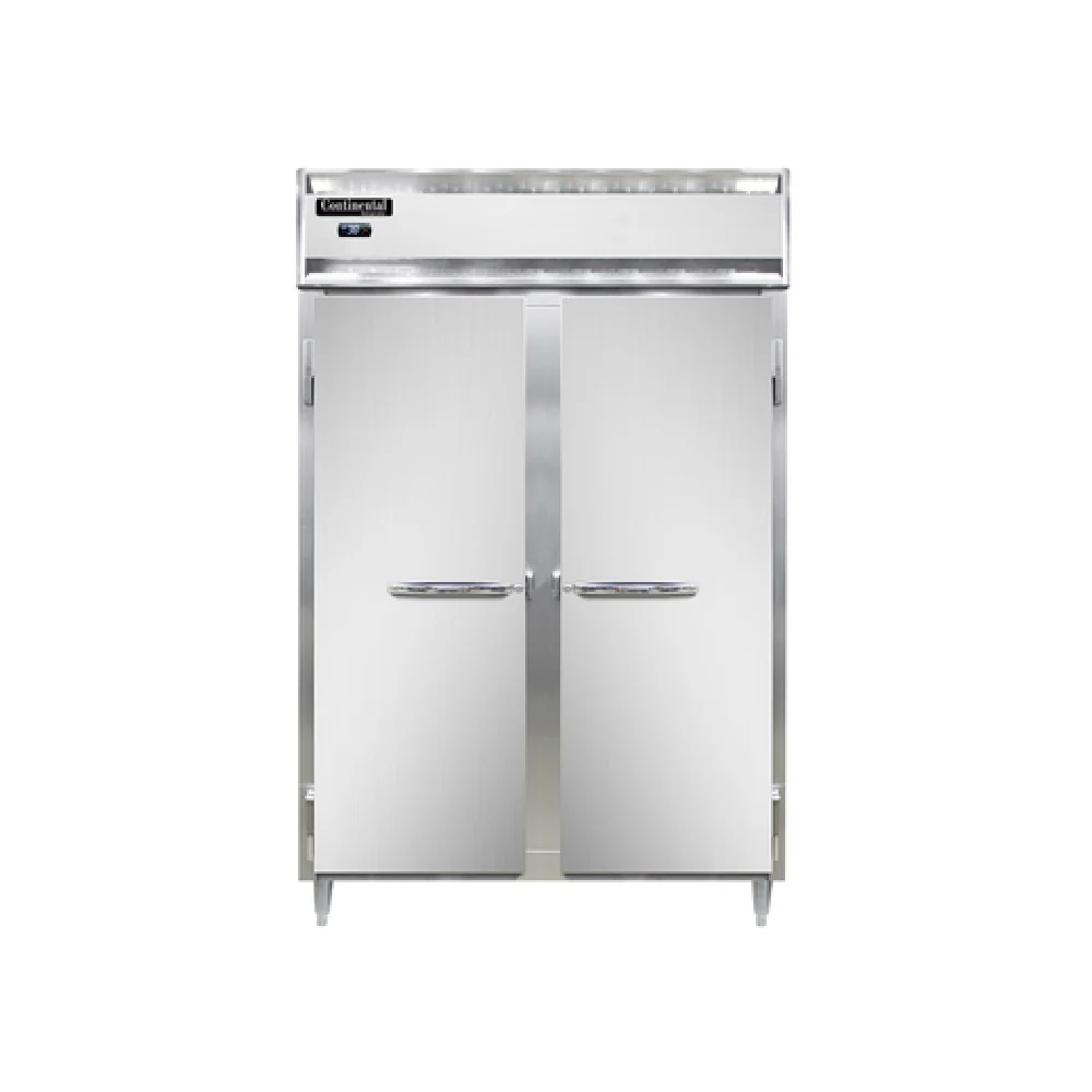 Continental Refrigerator D2RENSSHD 57 Inch Two Section Refrigerator Stainless Steel with Self-Contained Refrigeration Continental Refrigerator D2RENSSHD 57 Inch Two Section Refrigerator Stainless Steel with Self-Contained Refrigeration