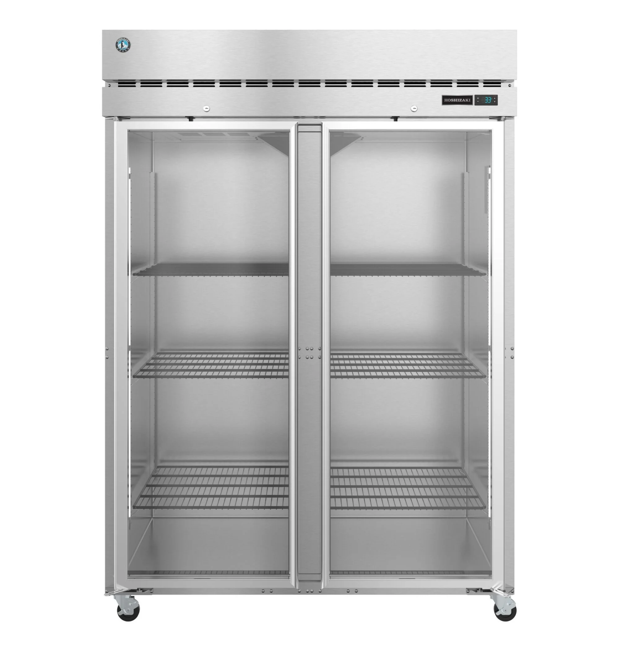 Hoshizaki F2A-FG 55 Inch Freezer Reach-in 50.37 cu with Glass Doors