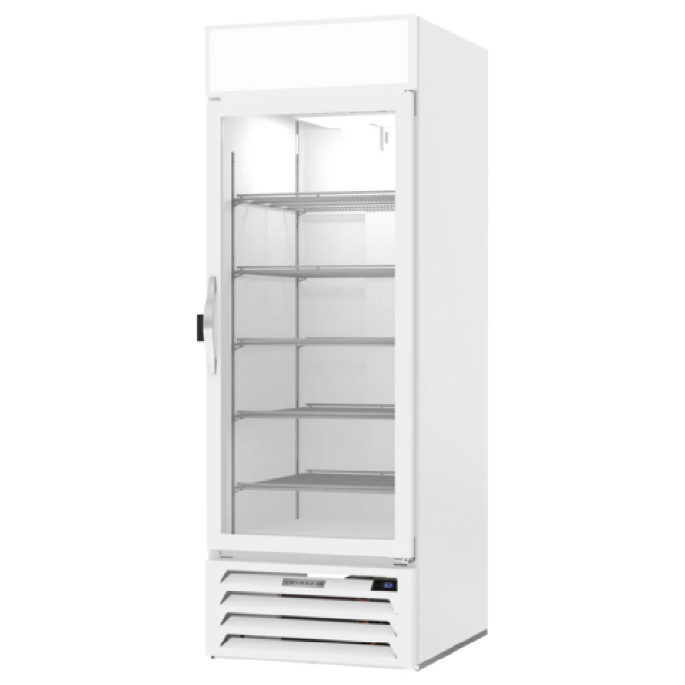 Beverage Air MMR23HC-1-W-IQ 28 Inch Reach-in Refrigerated Merchandiser 23.32 cu ft Beverage Air MMR23HC-1-W-IQ 28 Inch Reach-in Refrigerated Merchandiser 23.32 cu ft